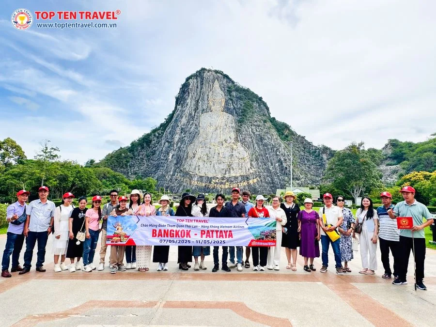 Tour Thái Lan Tết 2026: Bangkok - Pattaya (Bay VNA)