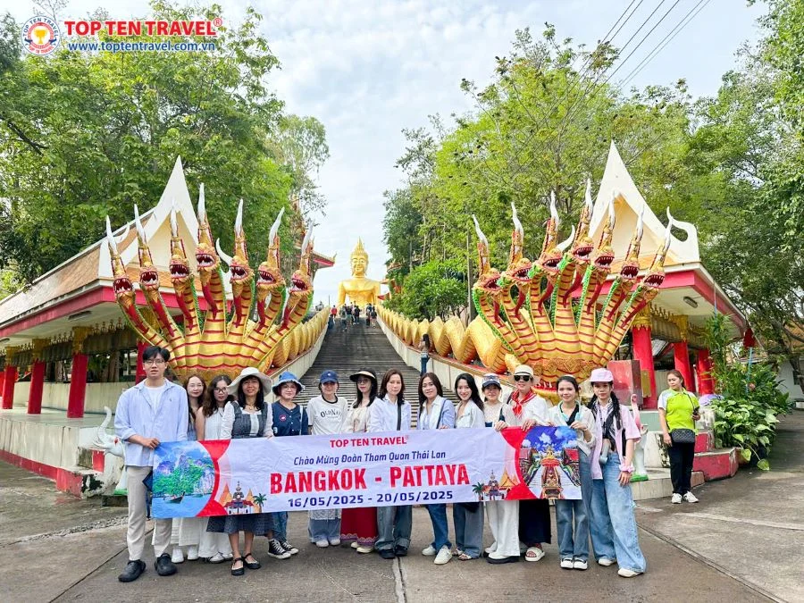 Tour Thái Lan Tết 2026: Bangkok - Pattaya (Bay VNA)