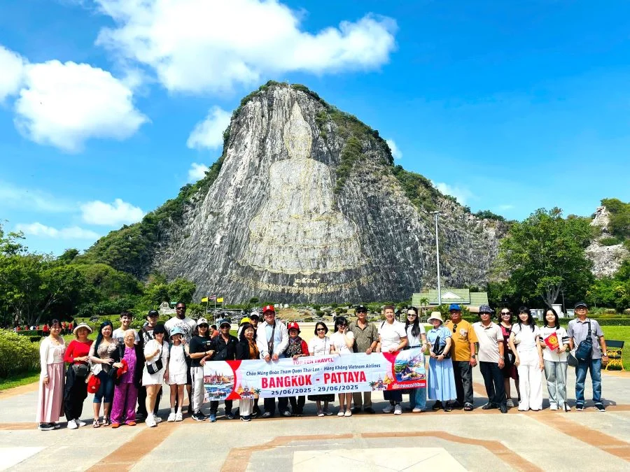 Tour Thái Lan Tết 2026: Bangkok - Pattaya (Bay VNA)