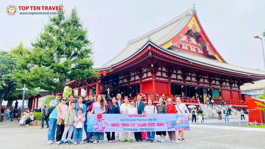 Tour Nhật Bản No Shop: Narita - Tokyo - Yamanashi - Nagoya - Osaka