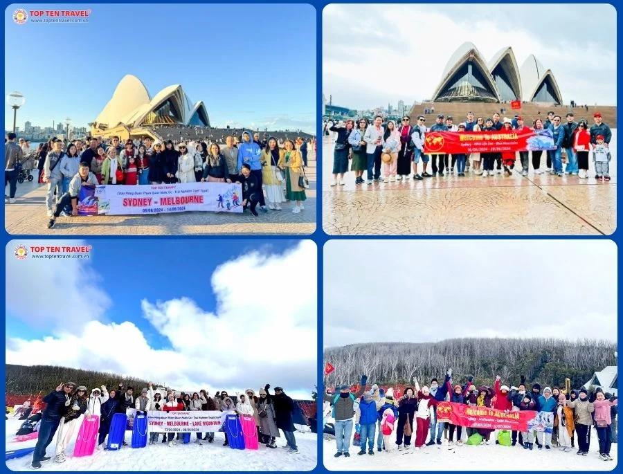 Du Lịch Úc Trượt Tuyết Mùa Hè: Sydney - Melbourne | 6N6D