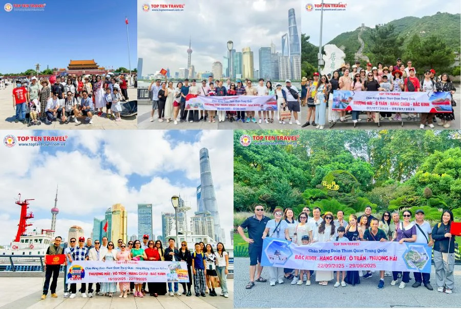 Tour Du lịch Trung Quốc Tết: Bắc Kinh - Hàng Châu - Thượng Hải 6N6D