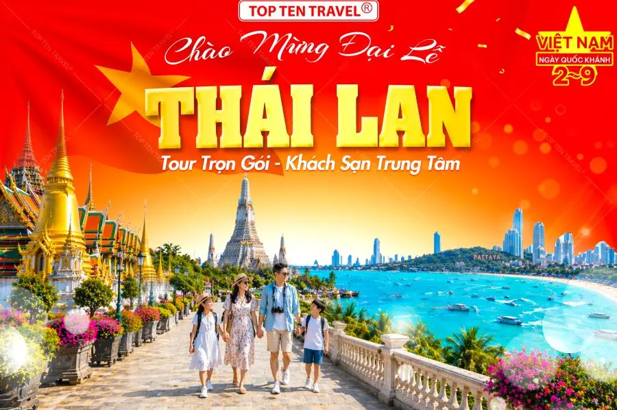 Tour Du Lịch Thái Lan Lễ 2/9: Bangkok - Pattaya | 5N4D