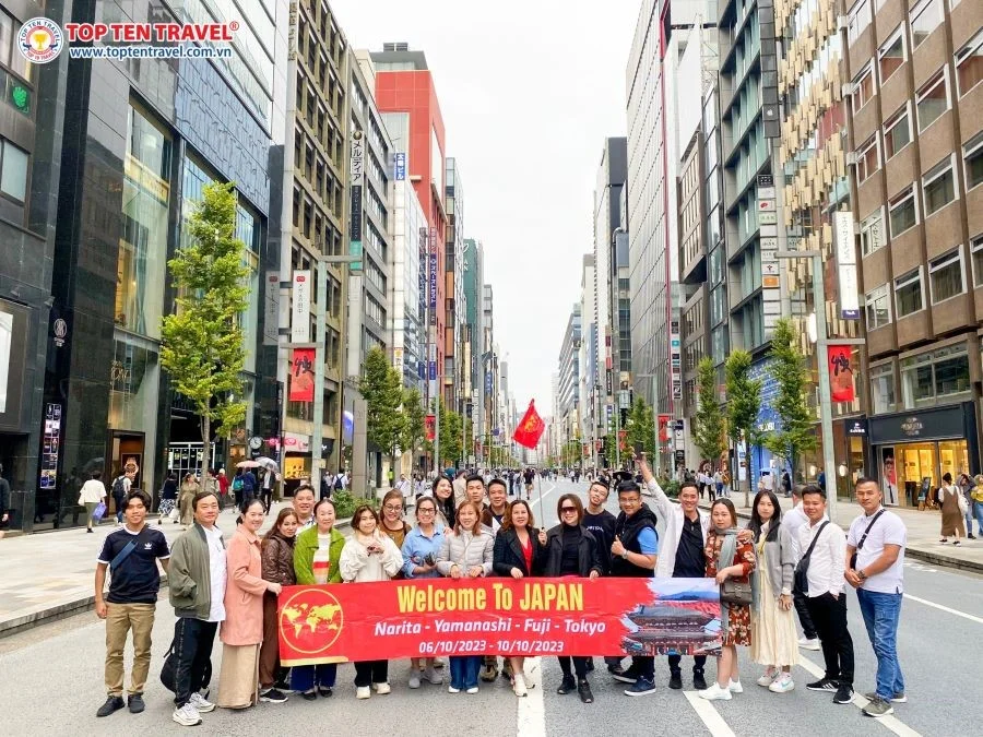 Tour Nhật Bản CDV: Narita - Tokyo - Hakone - Kyoto - Osaka 6N5D