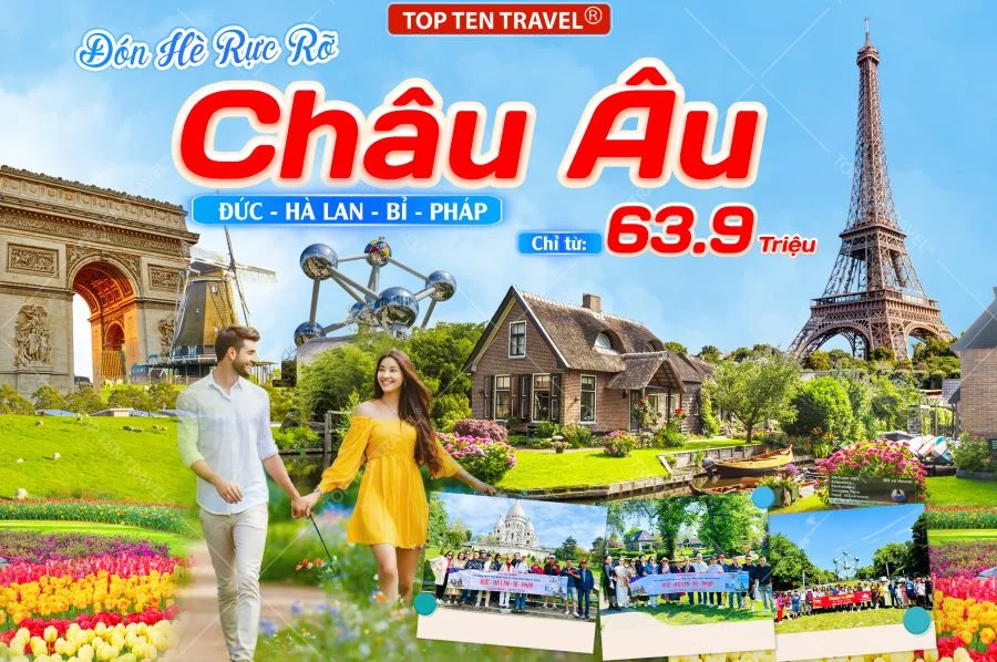 Du Lịch Châu Âu Mùa Đông: Đức - Hà Lan - Bỉ - Pháp 8N8D