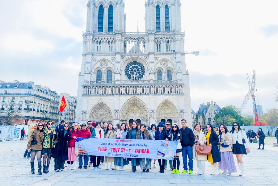 Tour Du lịch Châu Âu Mùa Hè: Pháp - Thụy Sĩ - Ý 10N9D