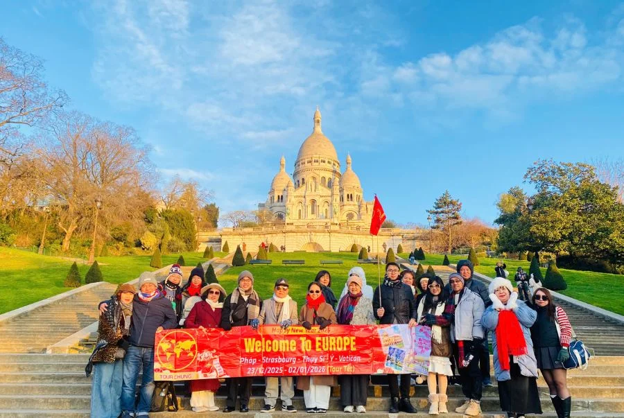 Tour Du lịch Châu Âu Mùa Đông: Pháp - Thụy Sĩ - Ý - Vatican 10N9D