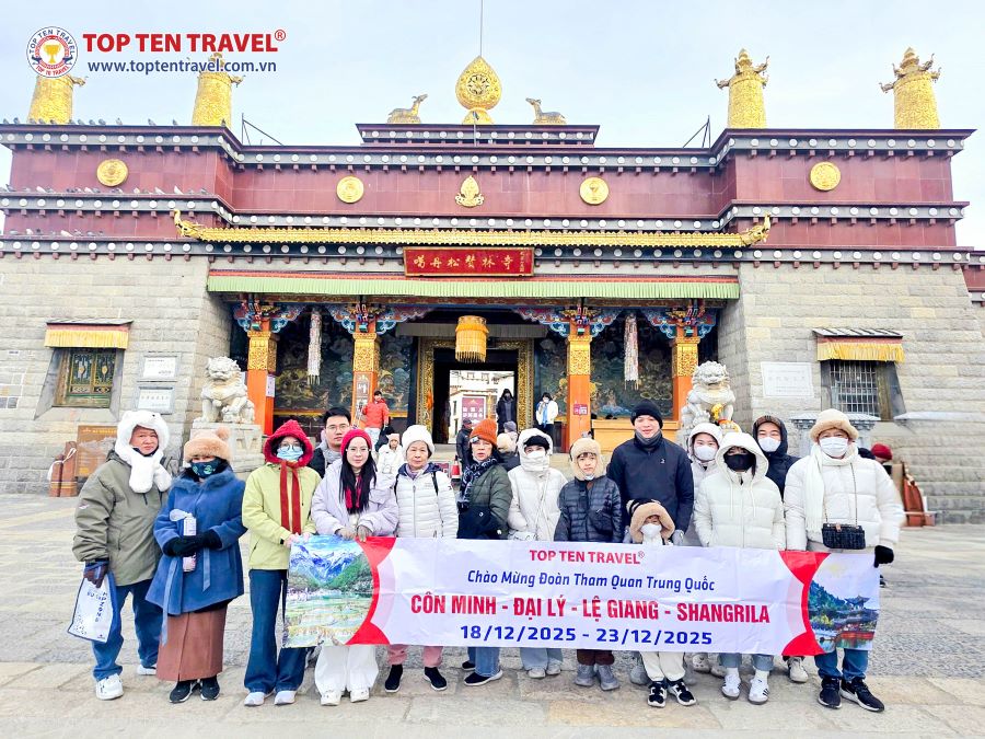 Tour Trung Quốc: Côn Minh - Đại Lý - Lệ Giang - Shang Rila 6N5D