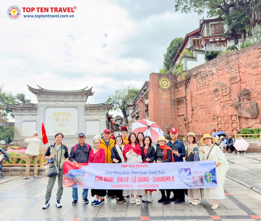 Tour Trung Quốc: Côn Minh - Đại Lý - Lệ Giang - Shang Rila 6N5D