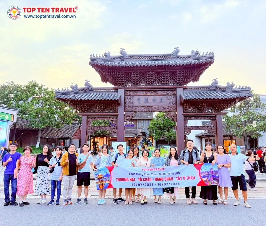 Tour Trung Quốc: Thượng Hải - Tô Châu - Hàng Châu - Tây Ô Trấn