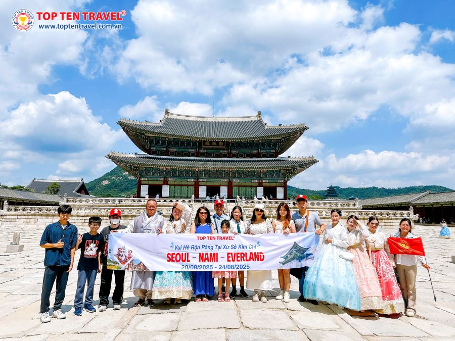 Tour Hàn Quốc Lễ 30/04: Seoul - Nami - Namsan - Everland 5N4Đ