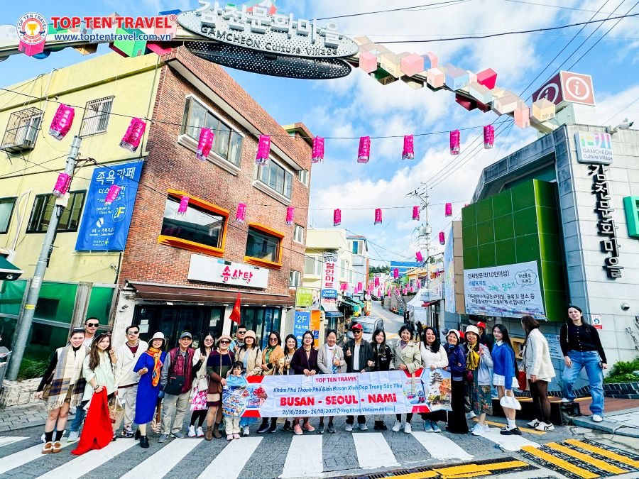 Du Lịch Hàn Quốc: Busan - Seoul 6N5D