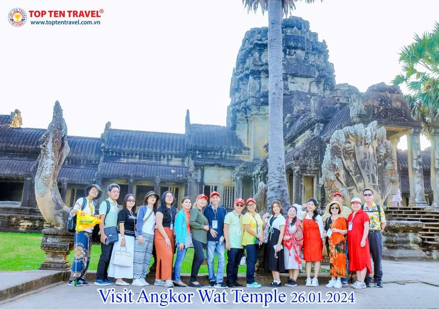 Tour Campuchia 2026: Siem Reap - Phnom Penh 4N3D