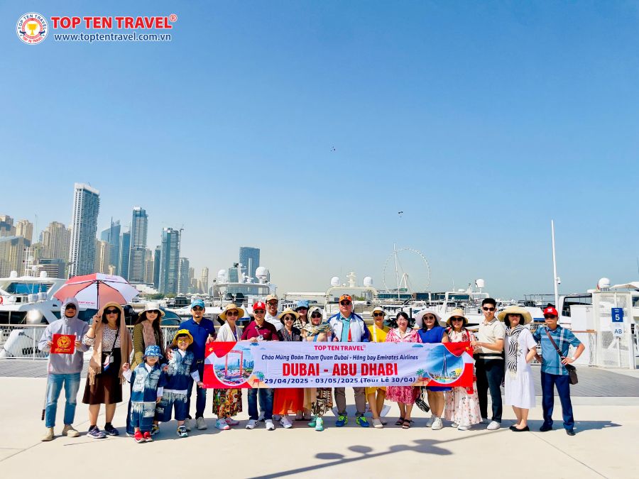 Tour du lịch Dubai - Abu Dhabi 5N4D