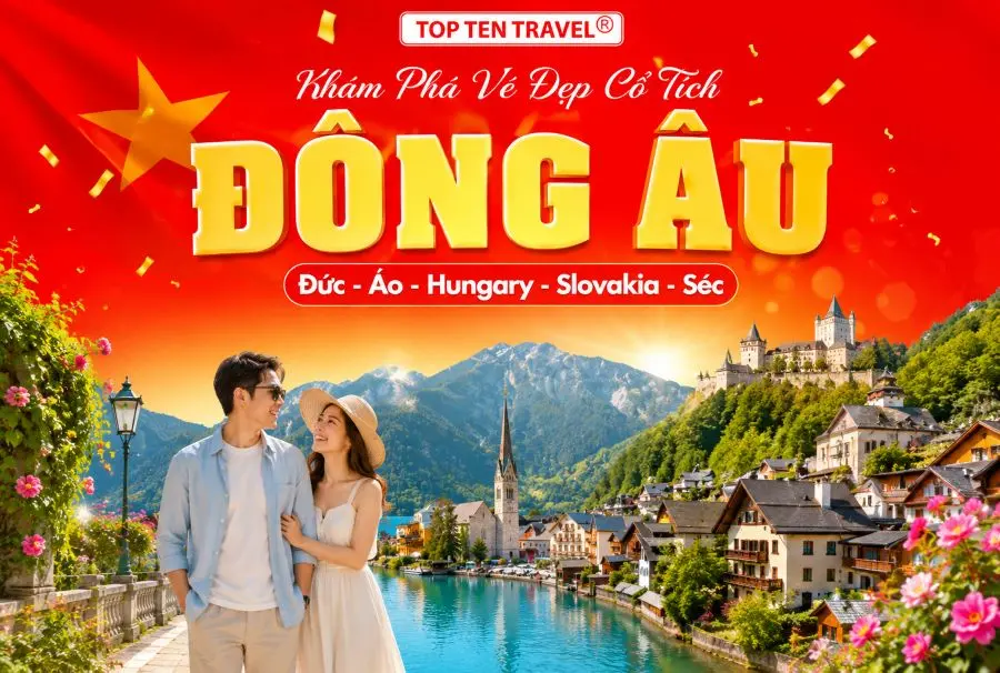 Tour Du Lịch Đông Âu Lễ 2/9: Đức - Áo - Hungary - Slovakia - Séc