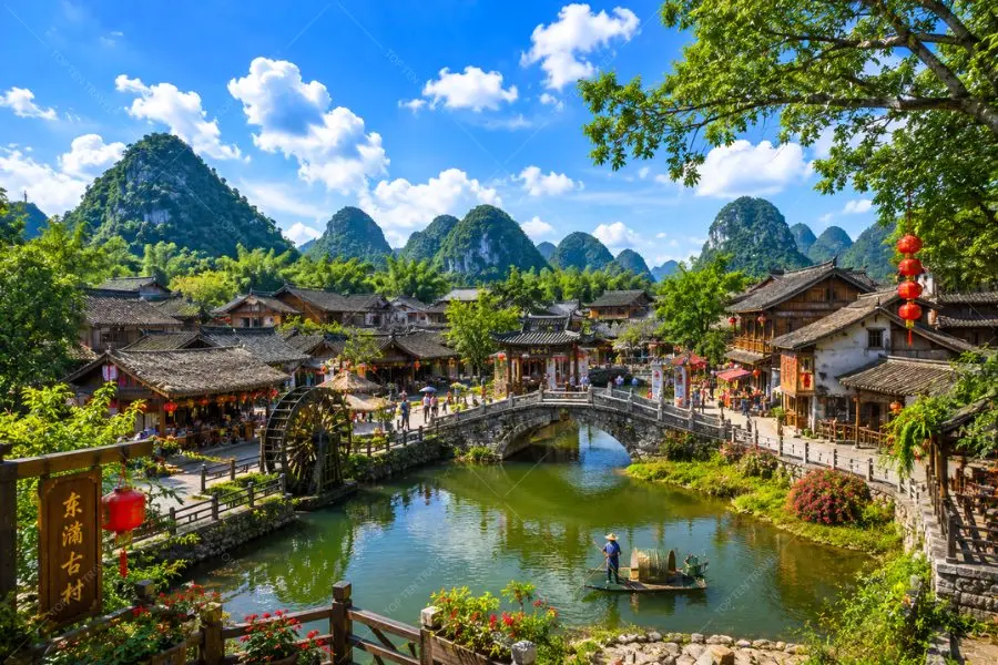 Tour Trung Quốc: Quế Lâm - Dương Sóc 6N5D Trọn Gói