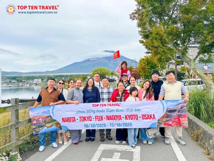 Tour Nhật Bản Mùa Hè: Tokyo - Phú Sỹ - Yamanashi (Disneyland)