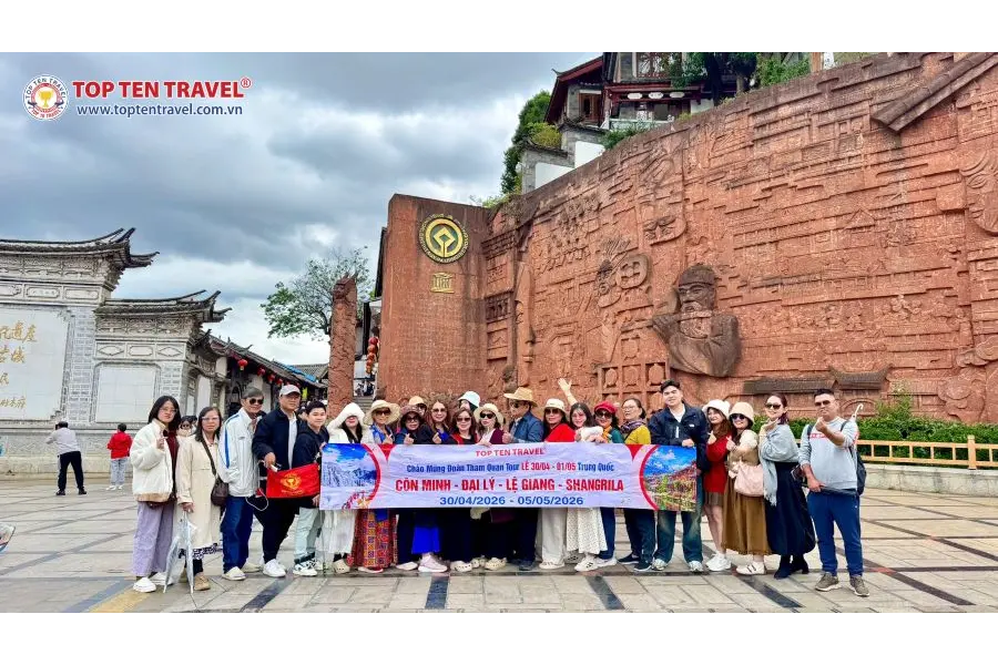 Tour Trung Quốc: Côn Minh - Đại Lý - Lệ Giang - Shang Rila 6N5D