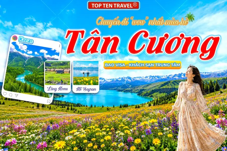 Tour Tân Cương Trung Quốc 2026 | 9N8D