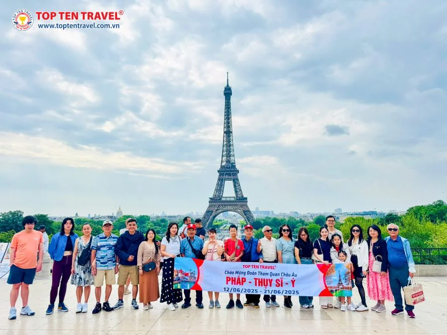 Tour Châu Âu: Đức - Hà Lan - Bỉ - Lux - Pháp 9N9D