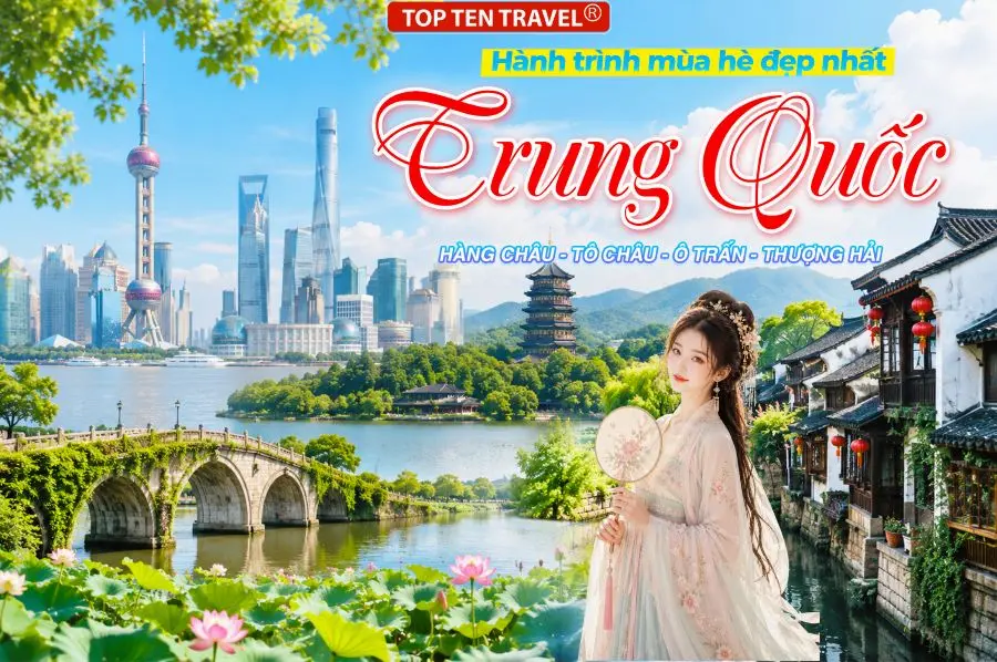Tour Trung Quốc: Khám Phá Thượng Hải Giá Tốt 5N5D