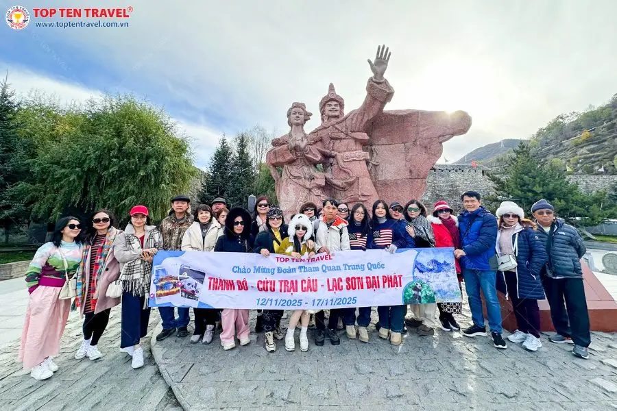 Tour Trung Quốc: Thành Đô - Cửu Trại Câu - Lạc Sơn