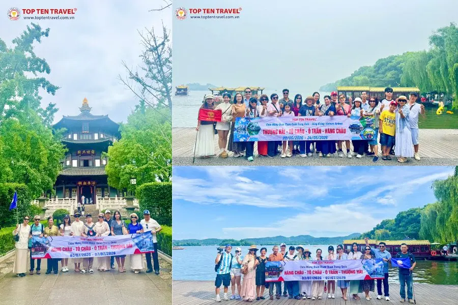 Tour du lịch Trung Quốc: Thượng Hải - Tô Châu - Ô Trấn - Hàng Châu