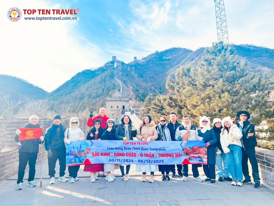 Tour Trung Quốc Bay VNA: Thượng Hải - Hàng Châu - Bắc Kinh 7N6D