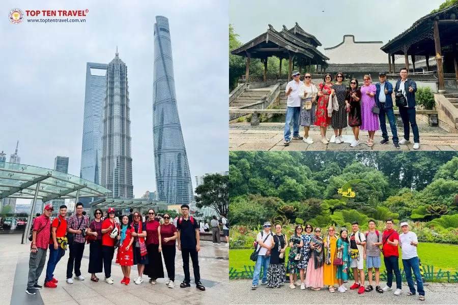 Tour Trung Quốc Giá Tốt: Thượng Hải - Tô Châu - Hàng Châu - Tây Ô Trấn