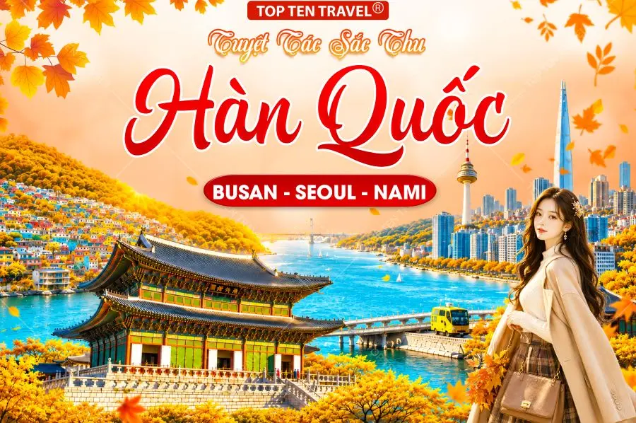 Du Lịch Hàn Quốc Mùa Thu | Busan - Seoul - Deoksugung 5N5D
