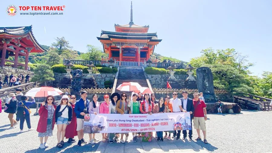 Tour Nhật Bản Mùa Hoa Cosmos: Tokyo - Nagoya - Kyoto - Osaka