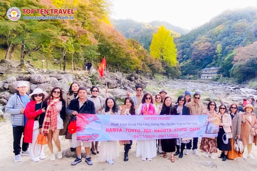 Tour Nhật Bản Mùa Thu 2026 | Narita - Tokyo - Kyoto - Osaka 5N4D