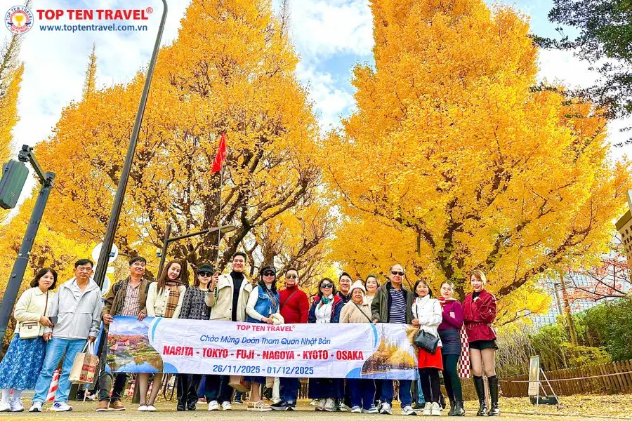 Du lịch Nhật Bản Mùa Thu - Ngắm hoa Anh Đào Trái Mùa