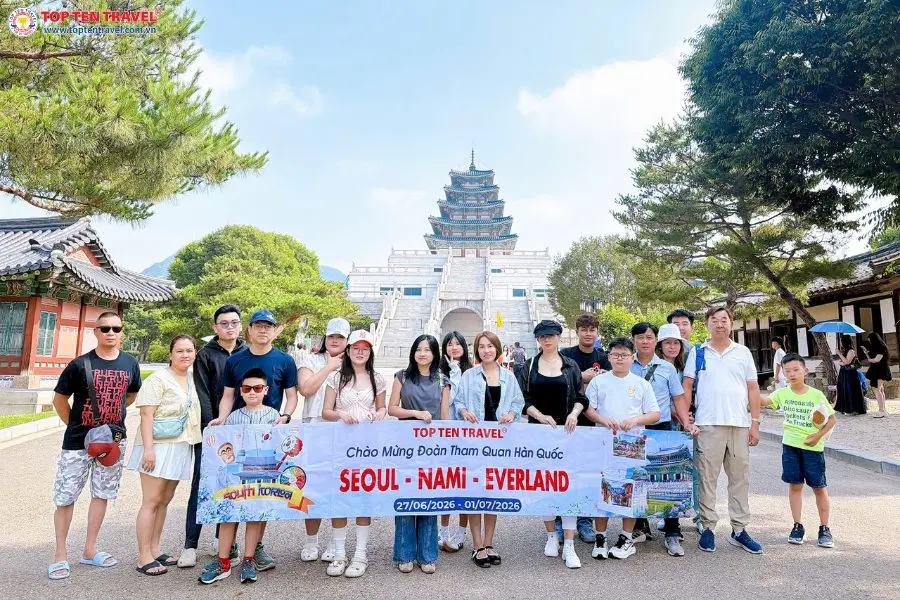 Tour Hàn Quốc Mùa Thu | Seoul - Nami - Everland - Namsan 4N4D