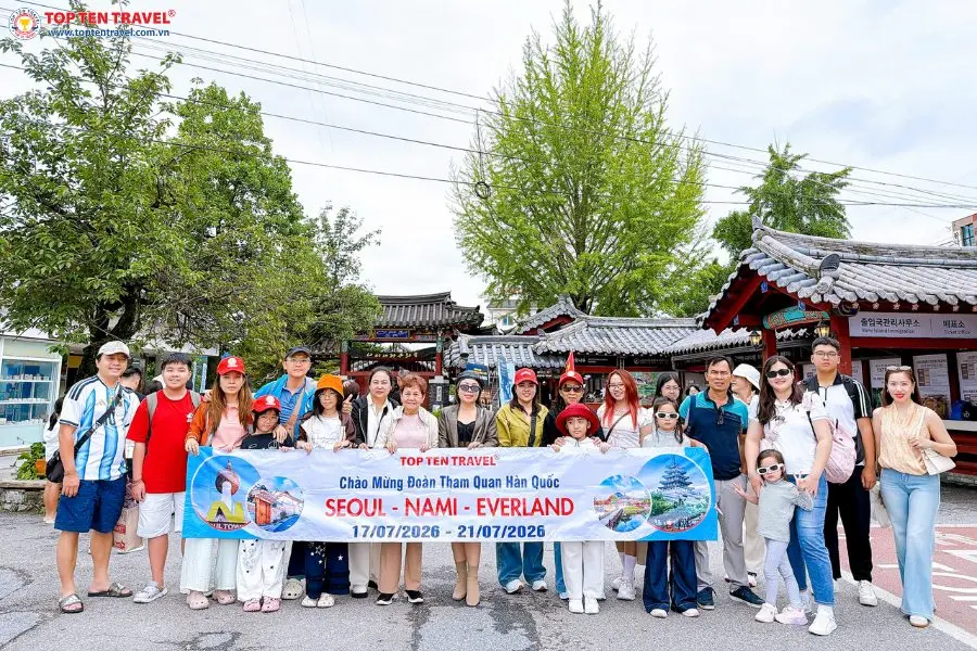 Tour Hàn Quốc Mùa Thu | Seoul - Nami - Everland - Namsan 4N4D