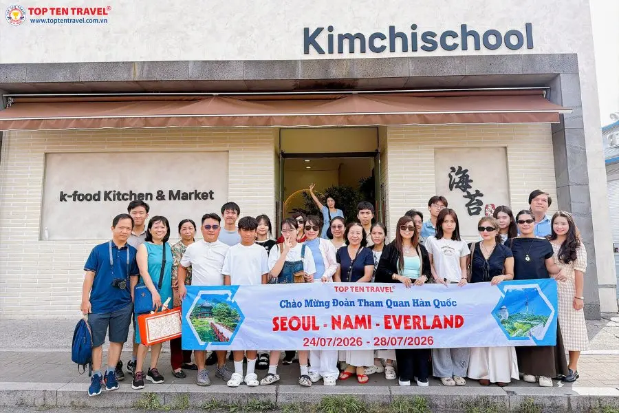 Tour Hàn Quốc Mùa Thu 2026 | Seoul - Nami - Everland 4N4D (VNA)