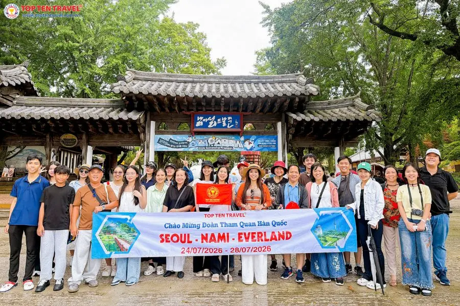 Tour Hàn Quốc Mùa Thu 2026 | Seoul - Nami - Everland 4N4D (VNA)