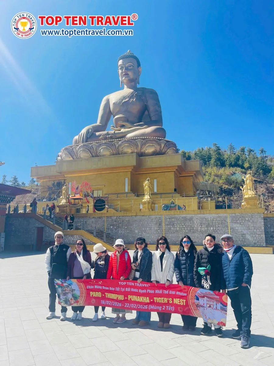 Tour Du Lịch Bhutan Lễ 2/9: Paro - Thimphu - Punakha 5N4D