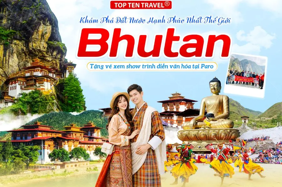Tour Du Lịch Bhutan Lễ 2/9: Paro - Thimphu - Punakha 5N4D