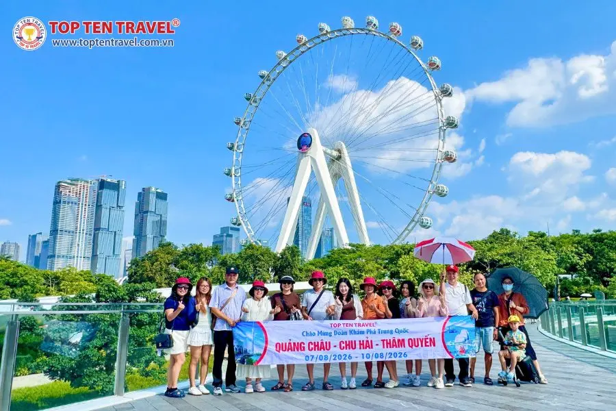Tour Du lịch Trung Quốc: Quảng Châu - Thâm Quyến