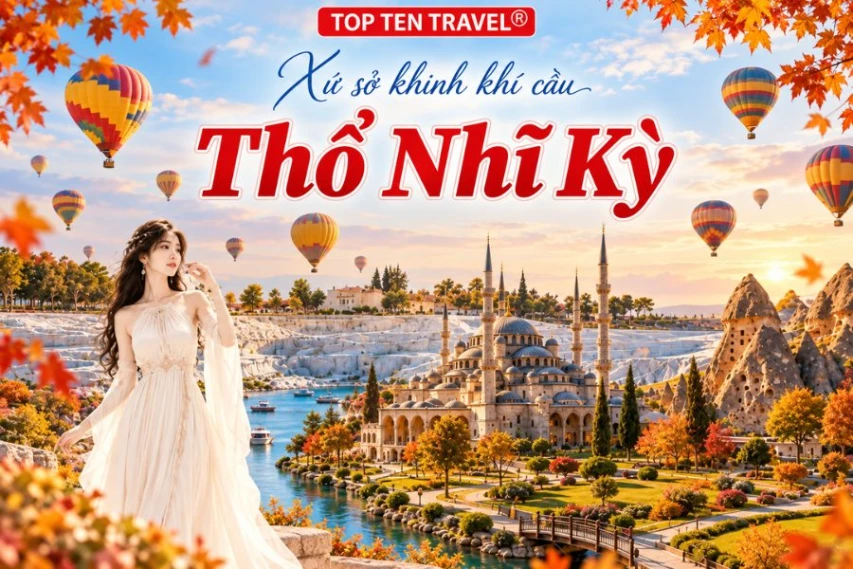 Tour du Lịch Thổ Nhĩ Kỳ Mùa Hoa Tulip