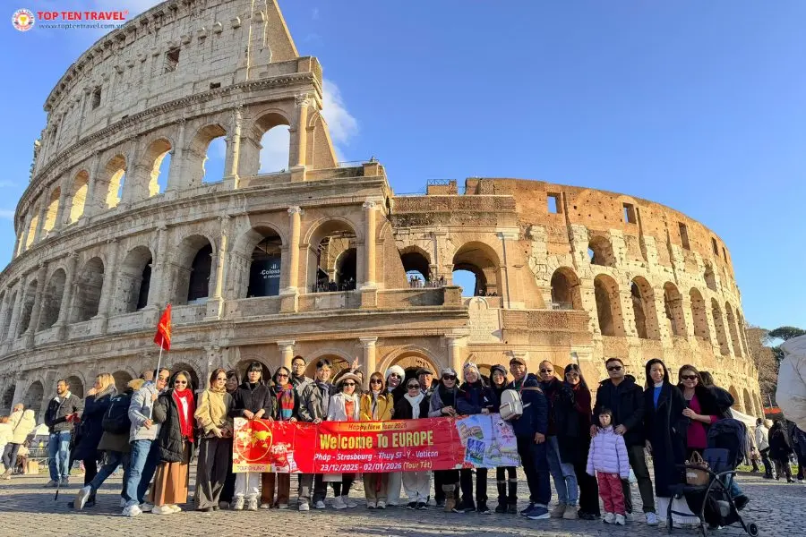 Tour Châu Âu Tết 2027 | Pháp - Thụy Sĩ - Ý - Vatican 9N9D