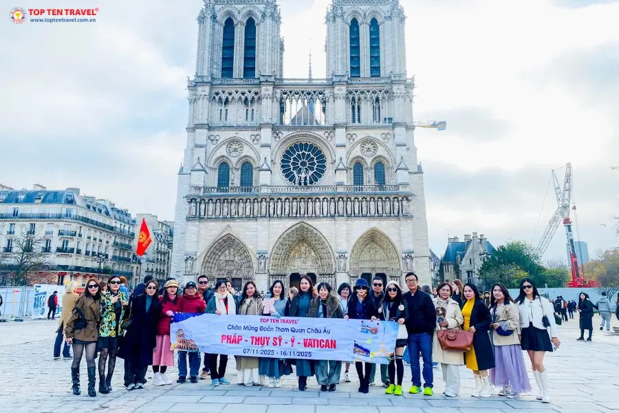 Tour Châu Âu Tết 2027 | Pháp - Thụy Sĩ - Ý - Vatican 9N9D