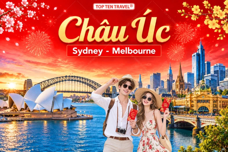 Tour Du Lịch Úc Tết 2027 | Sydney - Melbourne 6N6D
