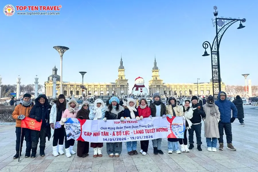 Tour du lịch phá Cáp Nhĩ Tân Tết 2027