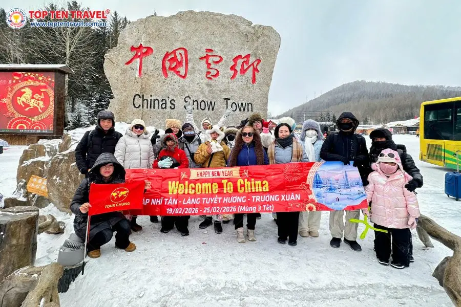 Tour du lịch phá Cáp Nhĩ Tân Tết 2027