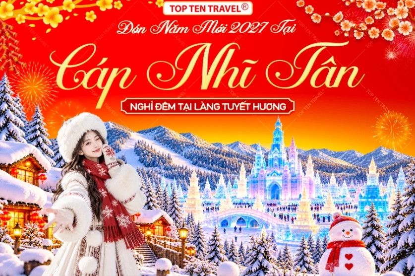 Tour du lịch phá Cáp Nhĩ Tân Tết 2027
