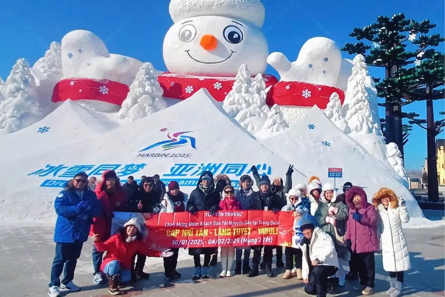Tour Cáp Nhĩ Tân Trung Quốc 6N4D
