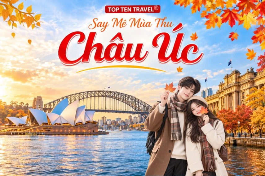 Tour Du Lịch Úc Mùa Thu 2027 | Sydney - Melbourne 6N5D
