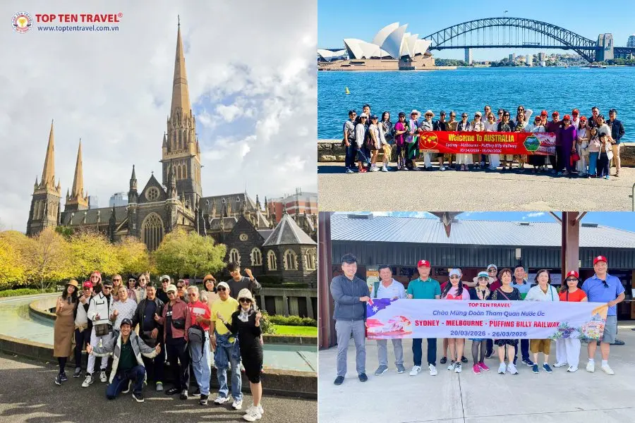 Du Lịch Úc Mùa Thu 2027 | Sydney - Melbourne 7N6D